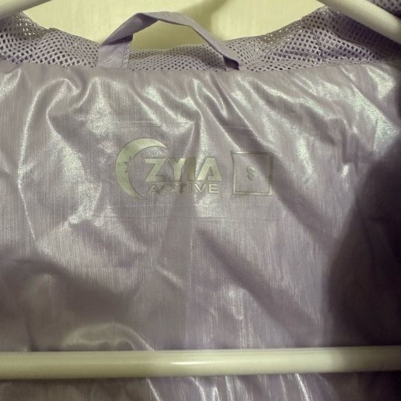 ZYIA Lavender Bomber Jacket - Size S - Picture 3 of 5